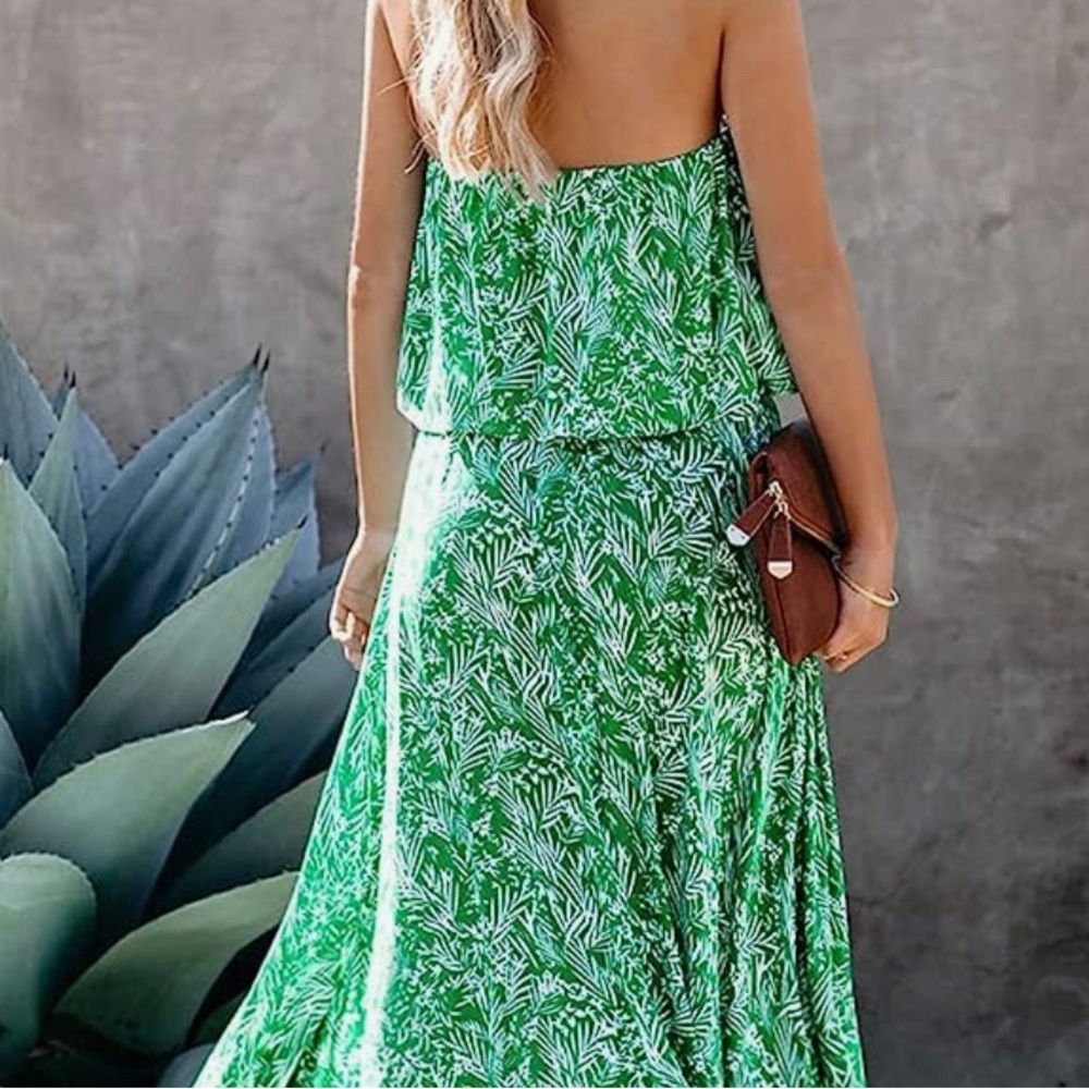 Strapless Maxi Dress - Picture 3 of 11